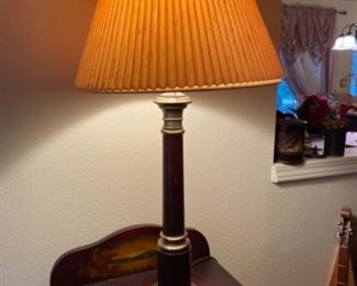 24- $30	Metal lamp 							