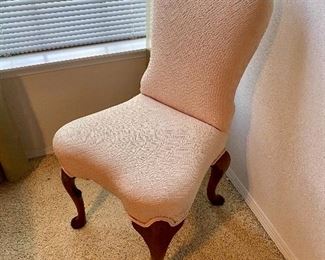 36 - Extra 2 chairs sold with the dining set with slipcovers - under perfectly clean upholstery