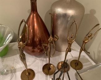 Brass figurines 