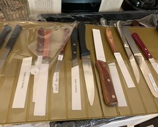 Commercial knives