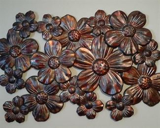 Copper wall art