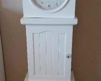 Petite grandfather clock (appx. 40" tall)