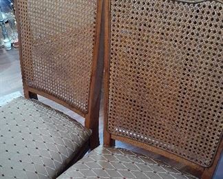 Side chair detail, 9-piece dining room set