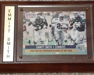 1990 Emmitt Smith Rookie of the Year card