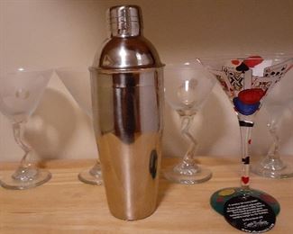 Martini barware