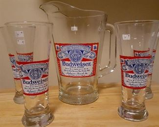 Vintage Bud barware