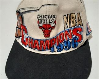 Vintage Bulls 1996 championship hat