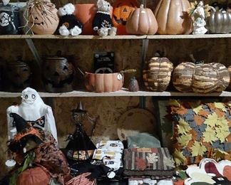 Fall and halloween decor