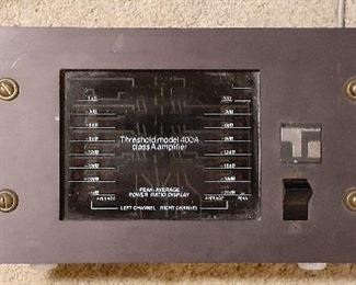 Threshold model 400A power amplifier 