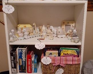 Baby and kids decor, books and games