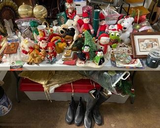 Some Christmas items.