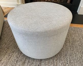 31. Custom Light Gray Ottoman (25" x 18")
