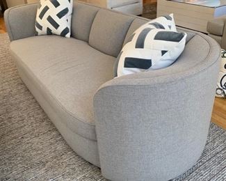 25. Kravet Custom Sofa (98" x 29") 27.5")