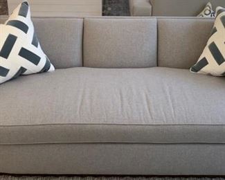 25. Kravet Custom Sofa (98" x 29") 27.5")