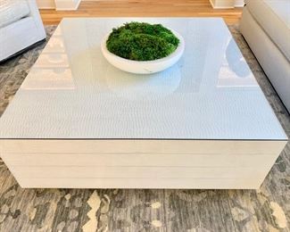 50. Vanguard Furniture Custom Cocktail Table (46" x 45" x 17.5")