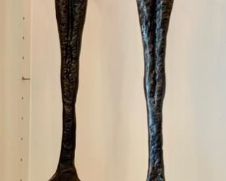 161. Pair of Global Views Contempto Statues