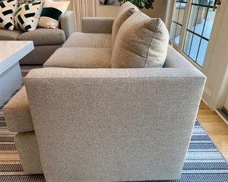 66a. Vanguard Furniture Custom Three Cushion Sofa (81" x 38.5" x 34")