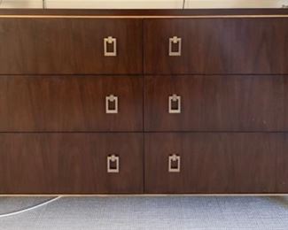 77. Lexington Home Brands 6 Drawer Dresser (68.5" x 19.5" x 38") (as is)