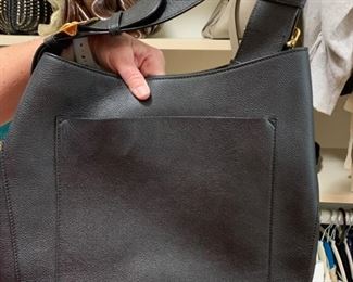 Burberry Black Leather Handbag