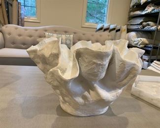 163. White Coral Decorative Bowl