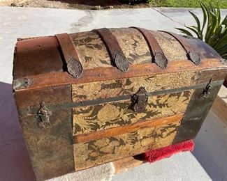Another beautiful trunk from the Presley home.