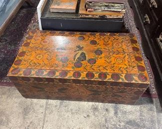 Another beautiful trunk from the Presley home...