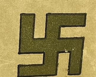 Usually equated with hate this symbol is actually shown in several ancient societies including American Indians. The connotation here on this book I believe is one of love...