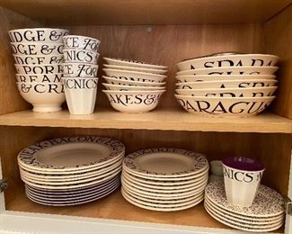 Emma Bridgewater dishes and serving / accessory  pieces