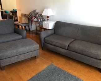 LAZYBOY SOFA, Oversized Chair and Ottoman
$750