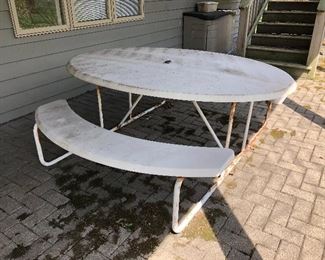 Vintage patio table!