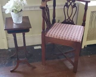 Turn of the Century Corner Chair