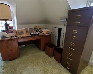 Ephemera and old photos. Still to be sorted through