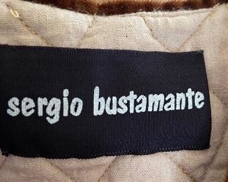 Designed by the sculptures Sergio Bustamante. One of a kind 1970s outfit. 