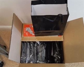 Box of Med. size Black Gift bags