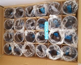 Case of 24 Clear 18 oz. tip top Tumblers 