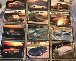 Car collector cards