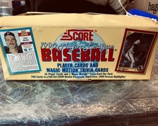 Score 1990 BAseball cards