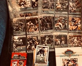 loads of Football card in sheets