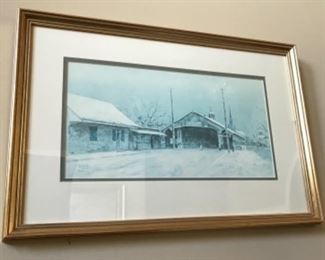 Snowy scene- Paul Sawyier