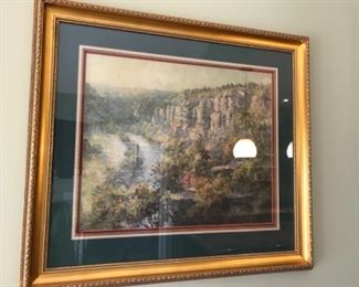 Another Lovely print by Paul Sawyier 