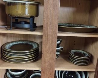 Vintage green drip wear set