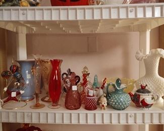 More Fenton glass, other select glass