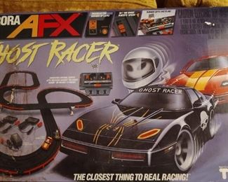 Aurora AFX vintage home race set