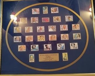 Black American Heritage "The Music" stamp collection