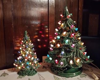 Ceramic Christmas trees