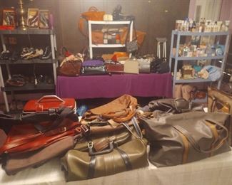 Bags, purses, shoes---Michael Kors, Dooney & Bourke, many others
