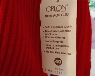 Vintage clothing too, many with tags