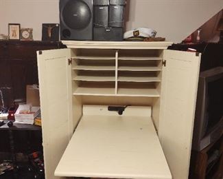 Modern sewing cabinet