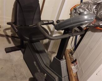 Sit down exercise bike