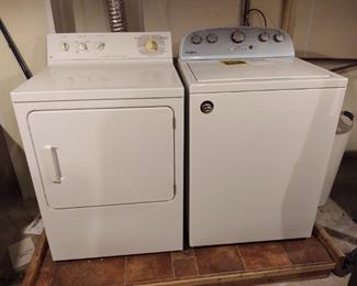 Washer and dryer (washer is newer)
